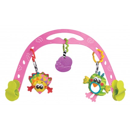 Animal Friends Travel Play Arch (Pink)